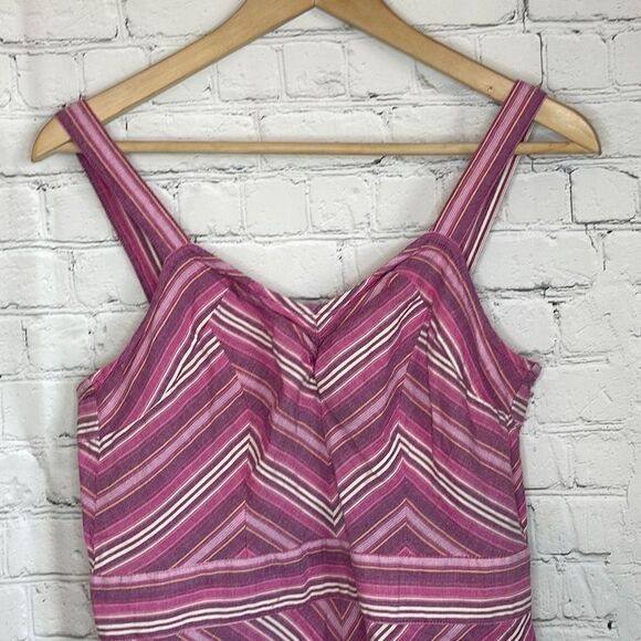 Tommy Hilfiger Women’s Pink Sun Dress size small Knee Length - Picture 2 of 4